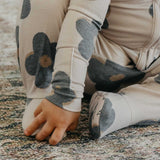 Zip-Up Footie Pajama - Gemma In Tan
