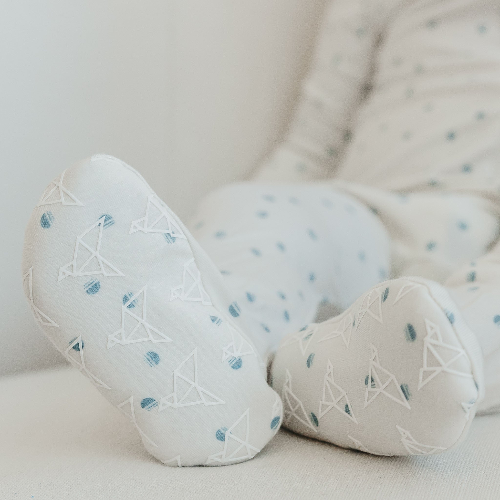 Zip-Up Footie Pajama - Haze