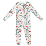 Zip-Up Footie Pajama - Ivy