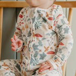 Zip-Up Footie Pajama - Ivy