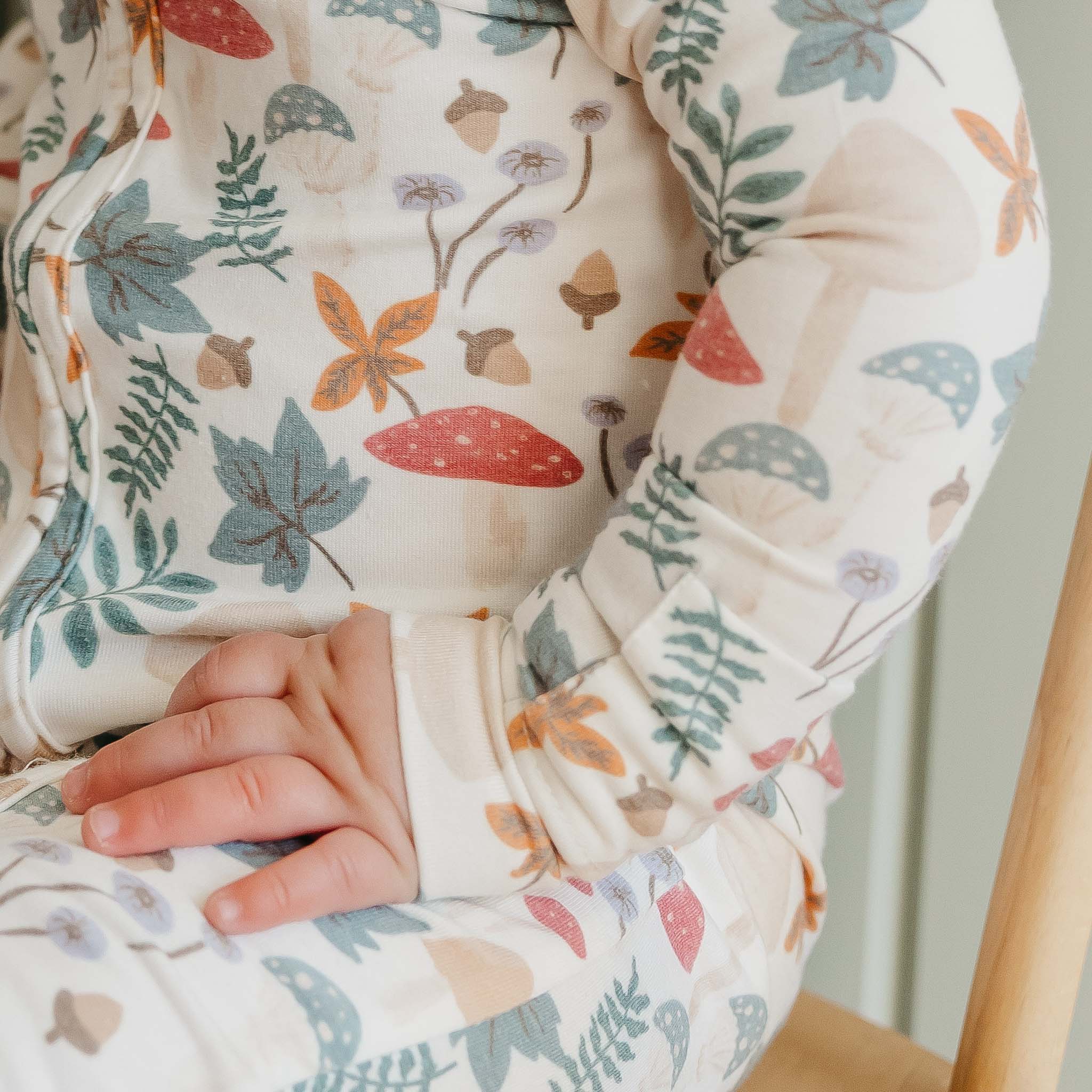 Zip-Up Footie Pajama - Ivy