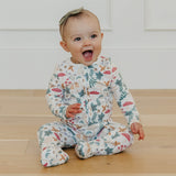Zip-Up Footie Pajama - Ivy