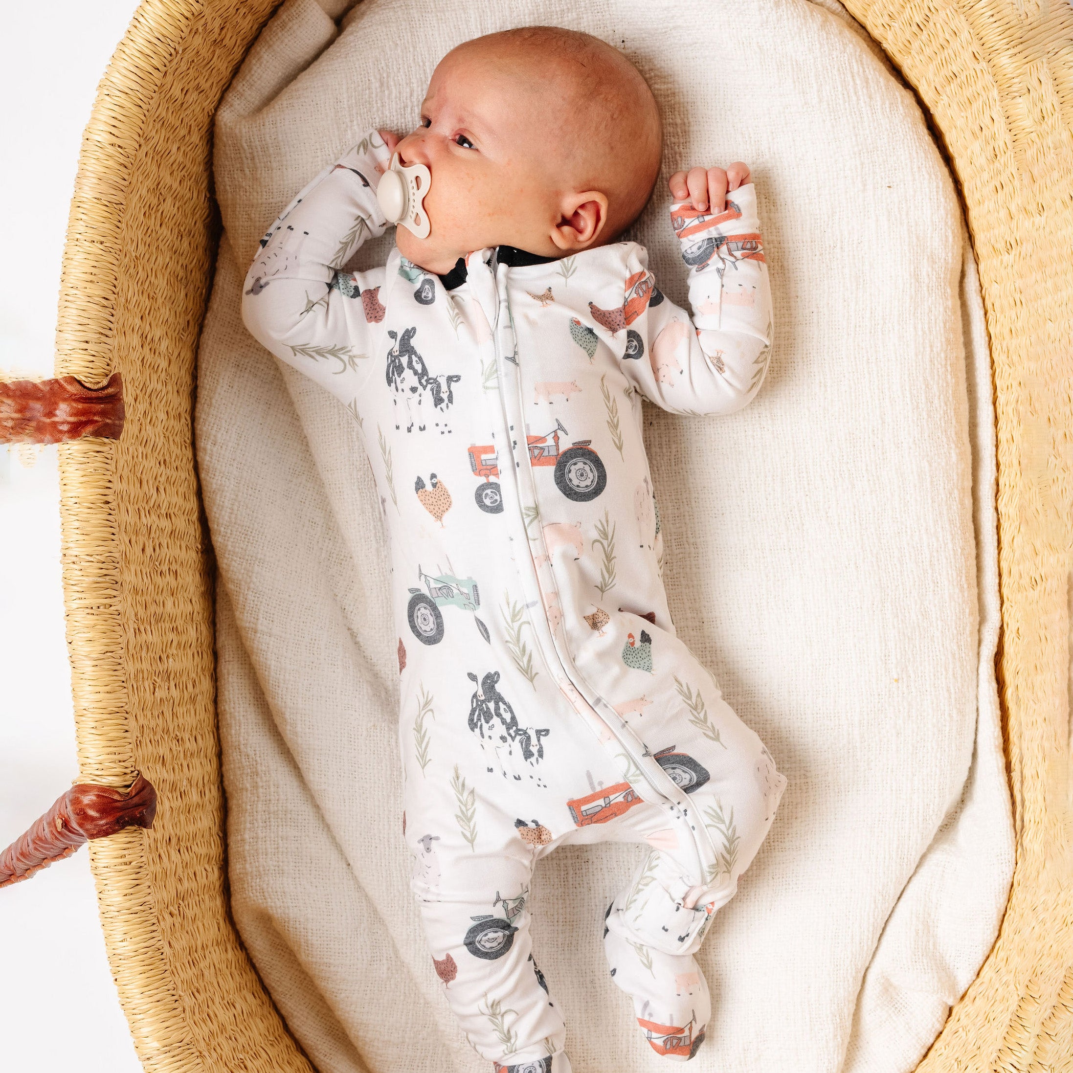 Zip-Up Footie Pajama - Jo
