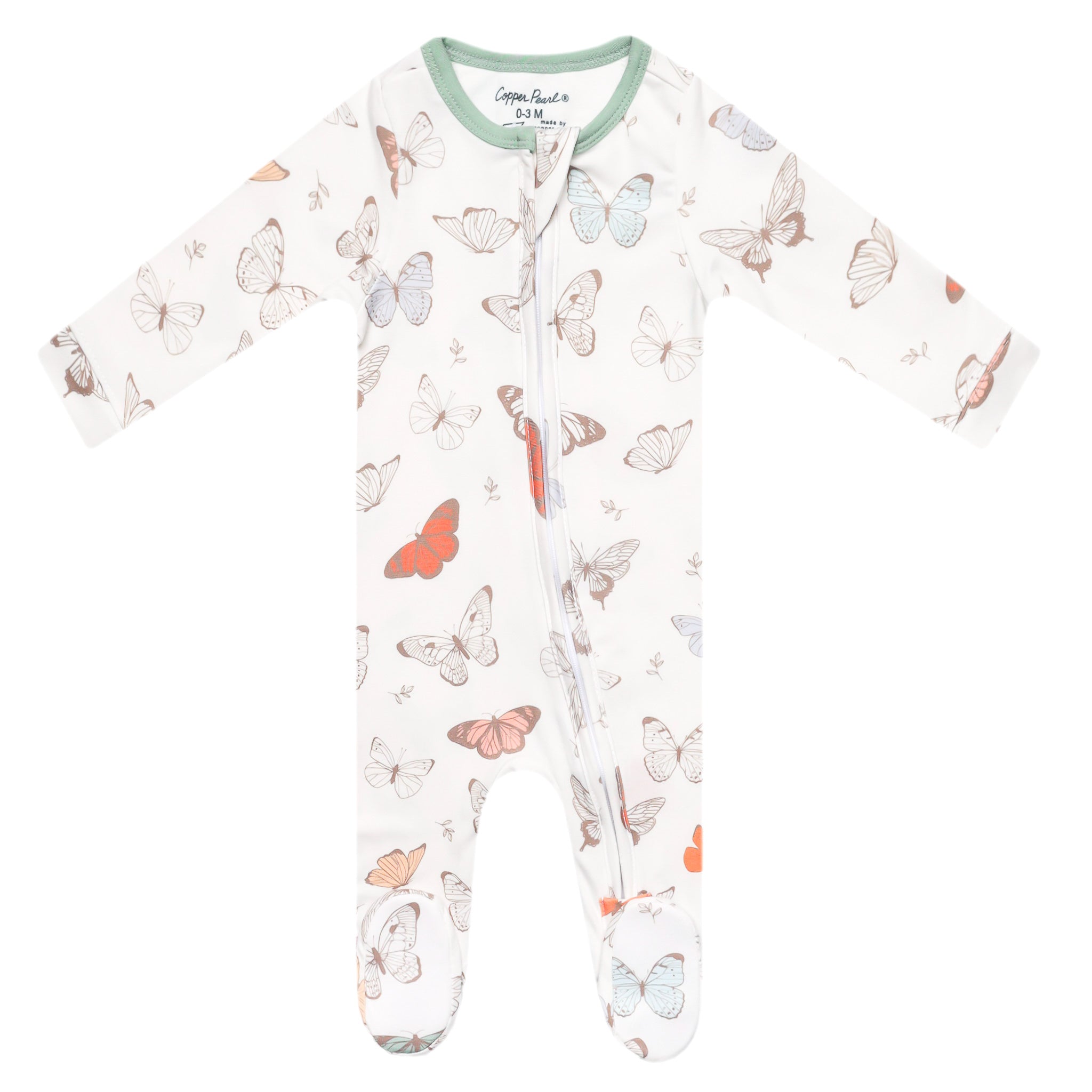 Zip-Up Footie Pajama - Luna