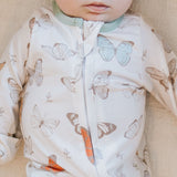 Zip-Up Footie Pajama - Luna