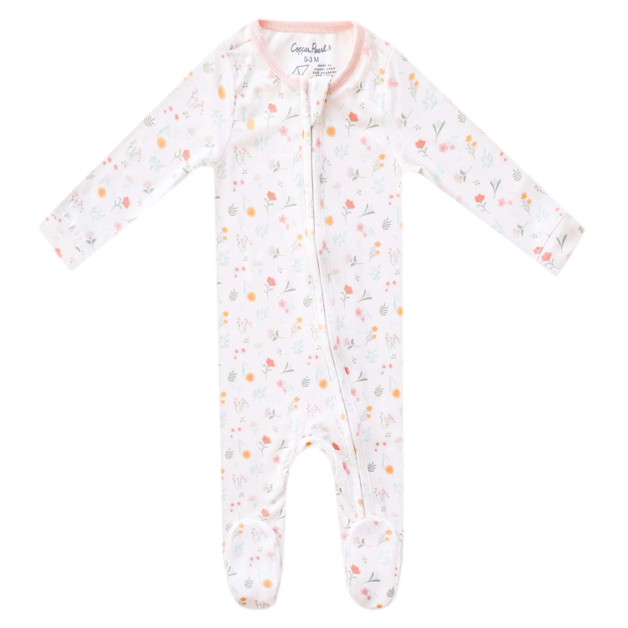 Zip-Up Footie Pajama - Mabel