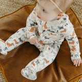 Zip-Up Footie Pajama - Rufus