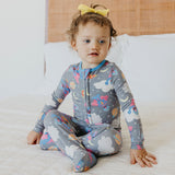 Zip-Up Footie Pajama - Super Grover