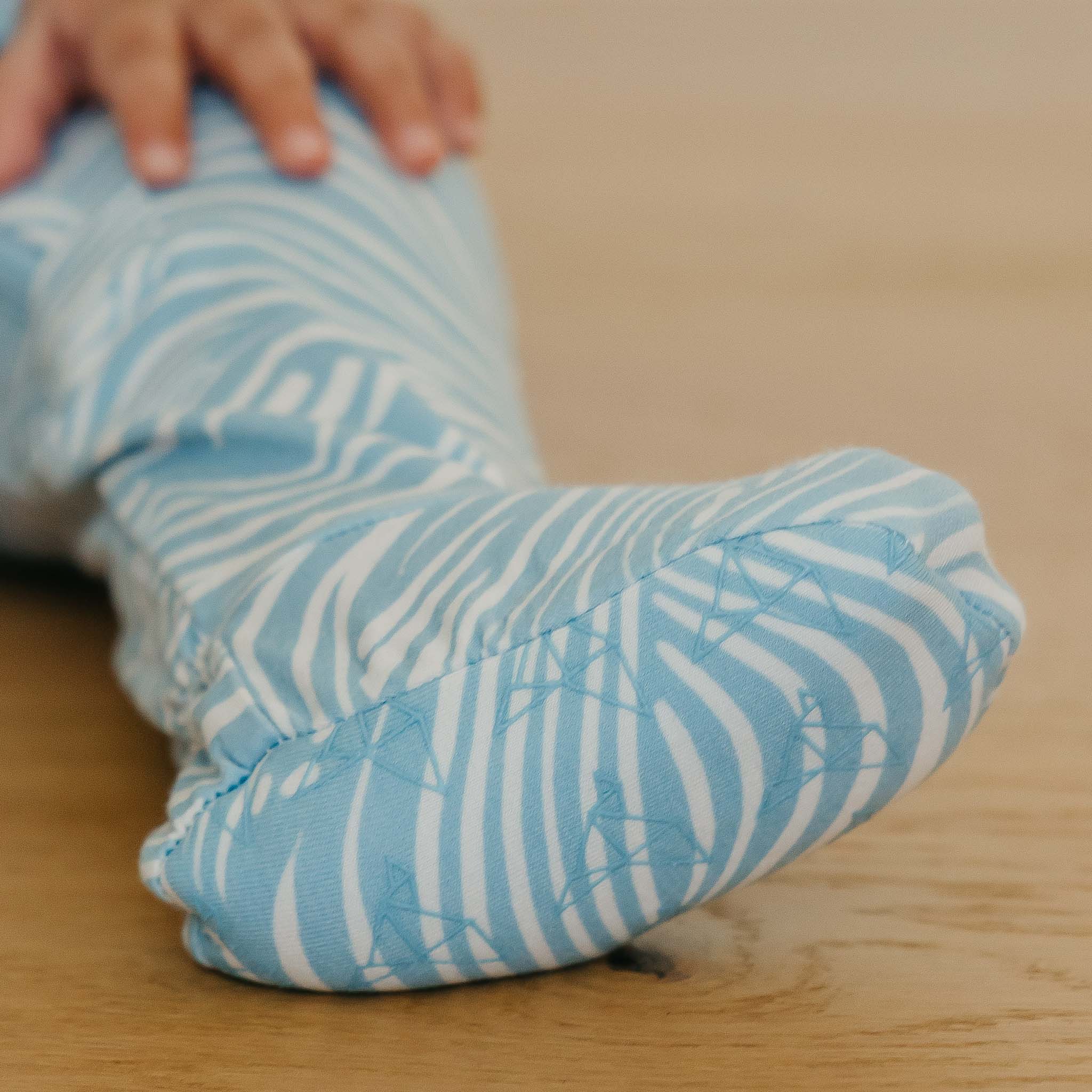 Zip-Up Footie Pajama - Surf