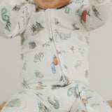 Zip-Up Footie Pajama - Wizarding World