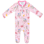Zip-Up Footie Pajama - Wonder Woman
