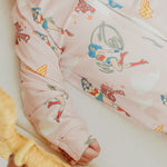 Zip-Up Footie Pajama - Wonder Woman