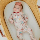 Zip-Up Footie Pajama - Wonder Woman