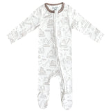Zip-Up Footie Pajama - Gage