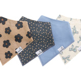 Baby Bandana Bibs - Gemma In Tan