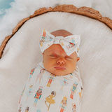 Knit Headband Bow - Juliet