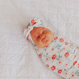 Knit Headband Bow - Noel