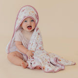 Premium Baby Knit Hooded Towel - Diana