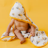 Premium Baby Knit Hooded Towel - Dozer