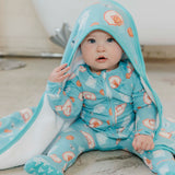Premium Baby Knit Hooded Towel - Slam Dunk