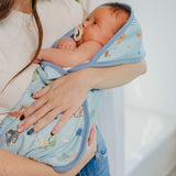Premium Baby Knit Hooded Towel - Tanner