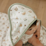 Premium Baby Knit Hooded Towel - Wilder