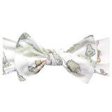 Knit Headband Bow - Hundred Acre Wood