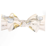 Knit Headband Bow - Hunny