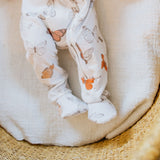 Zip-Up Footie Pajama - Luna