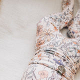 Footed Baby Pants - Flora