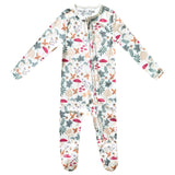 Zip-Up Footie Pajama - Ivy