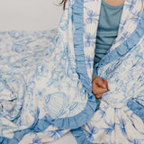 Bamboo Ruffled Jumbo Quilt - Vintage Carnival