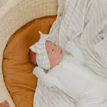 Knit Headband Bow - Coastal