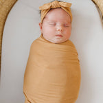 Knit Headband Bow - Dune