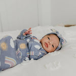 Knit Headband Bow - Hope