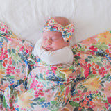 Knit Headband Bow - Lark