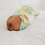 Knit Headband Bow - Lemon