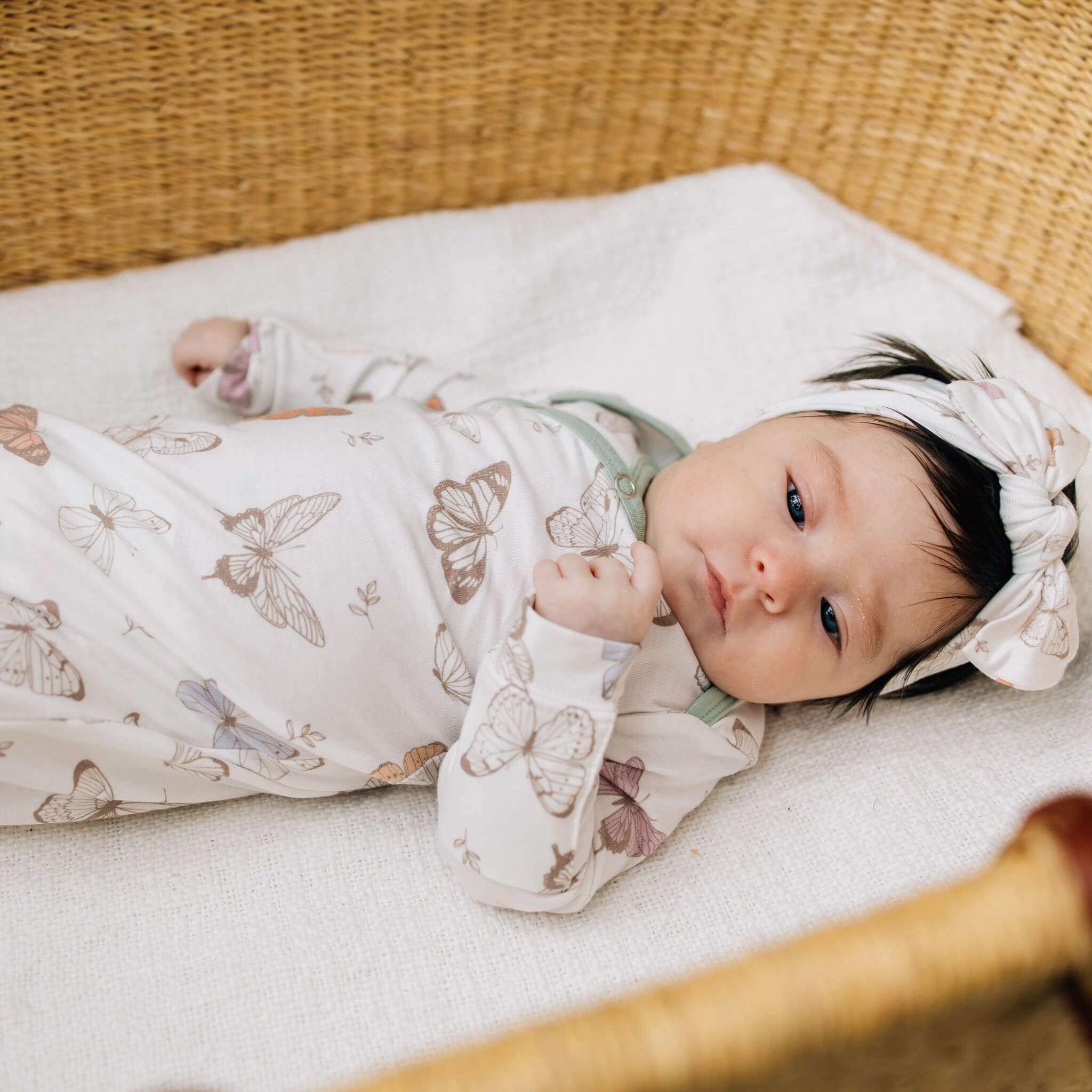 Knit Headband Bow - Luna