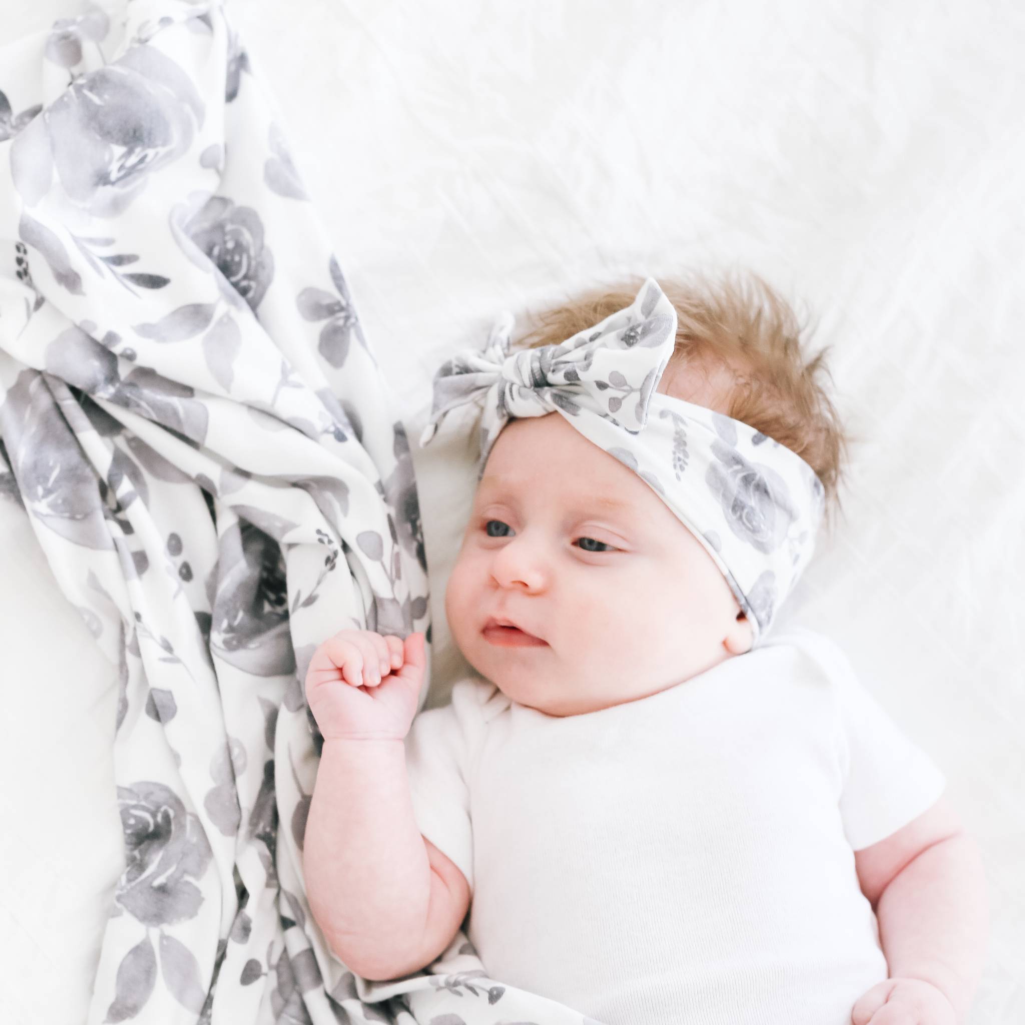Knit Headband Bow - Rowan