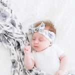 Knit Headband Bow - Rowan