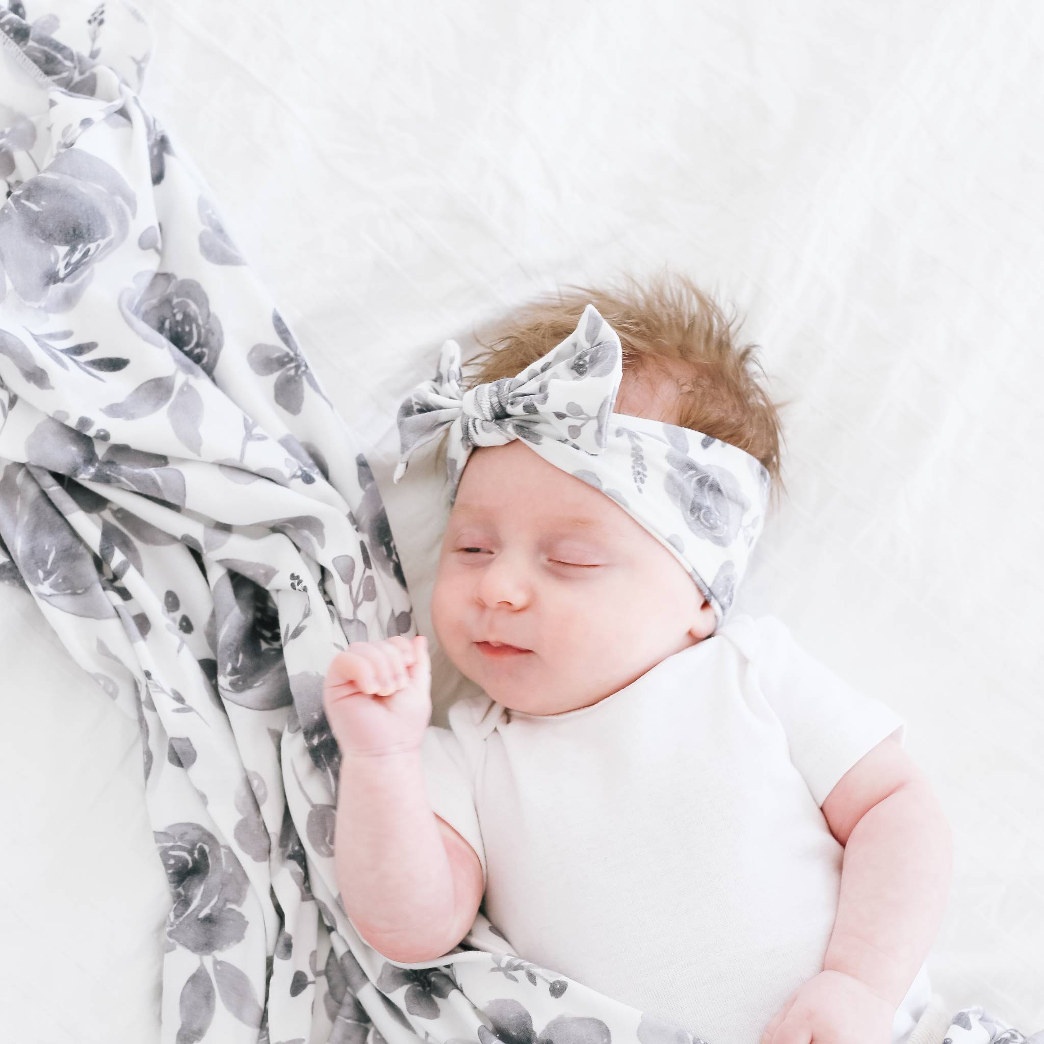 Knit Headband Bow - Rowan