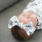 Knit Headband Bow - Rowan