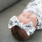 Knit Headband Bow - Rowan