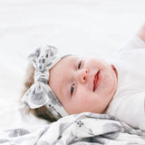 Knit Headband Bow - Rowan