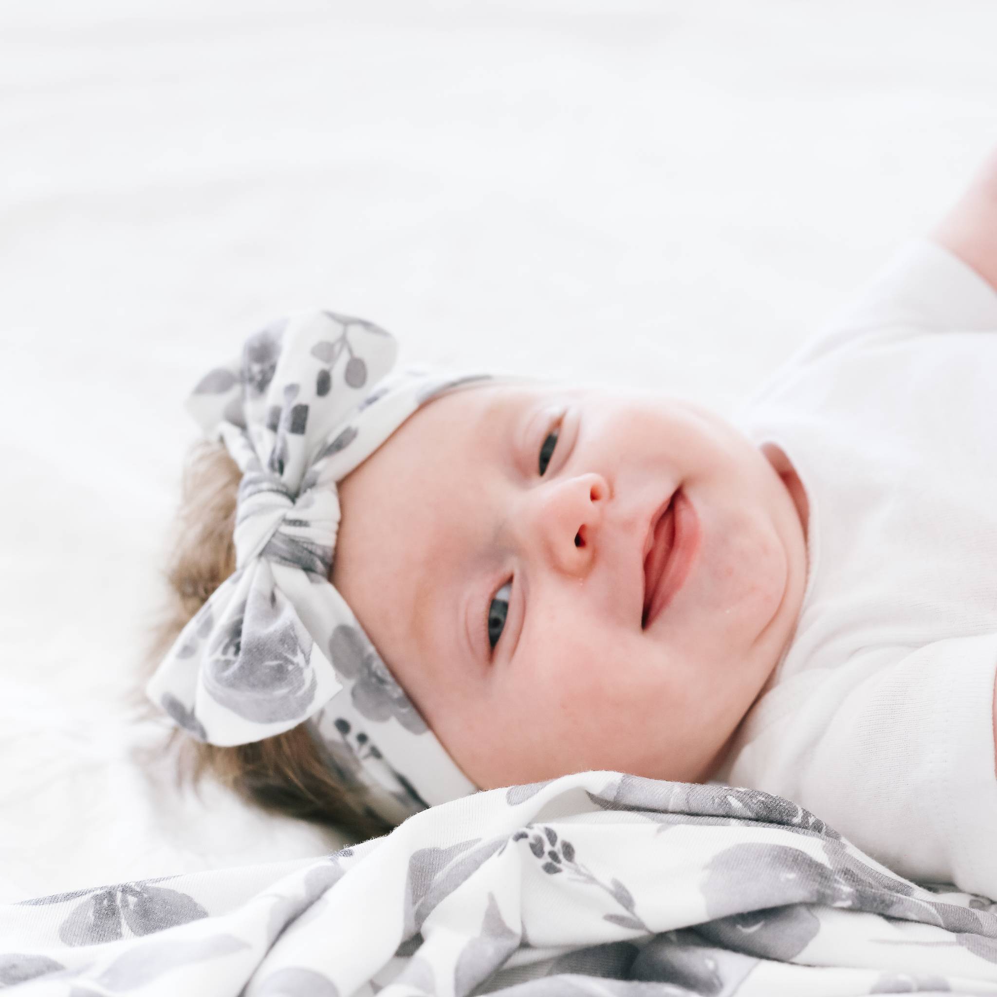 Knit Headband Bow - Rowan
