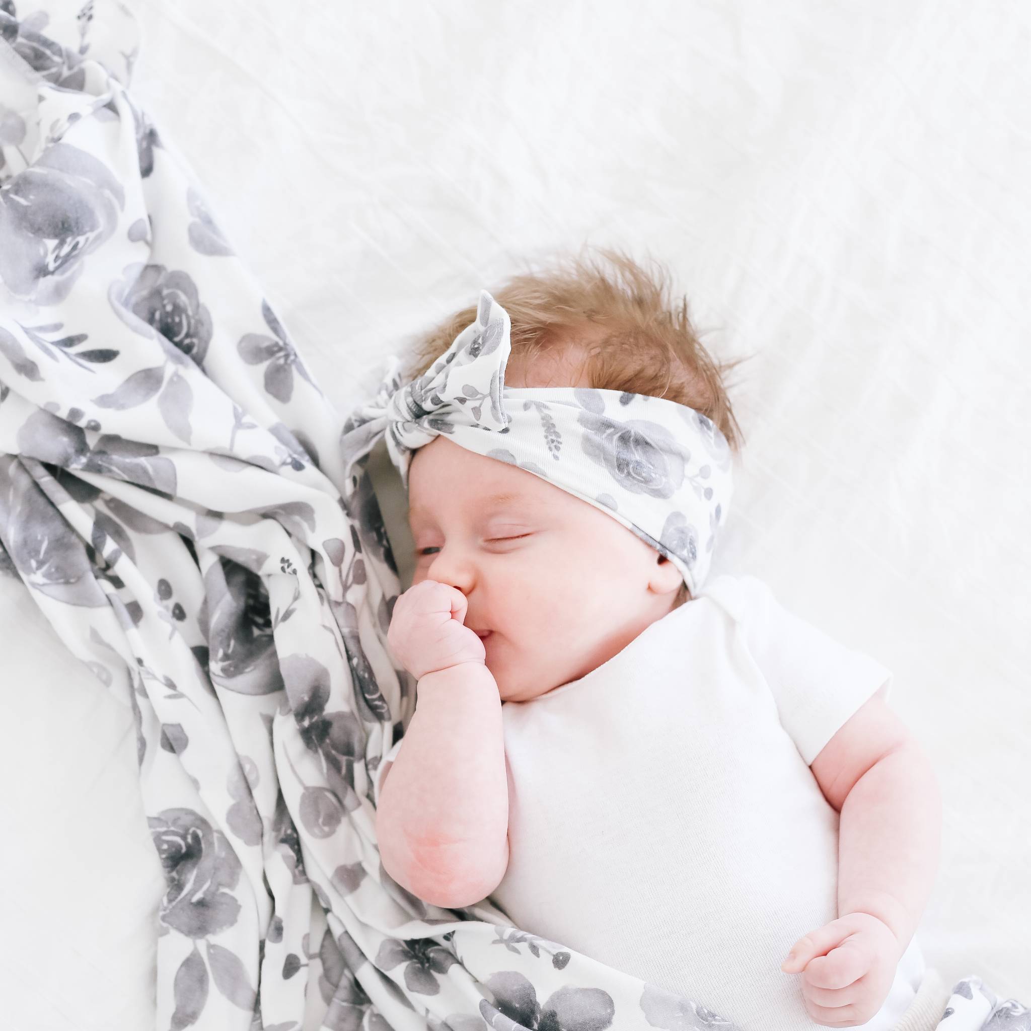 Knit Headband Bow - Rowan
