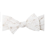 Knit Headband Bow - Shine