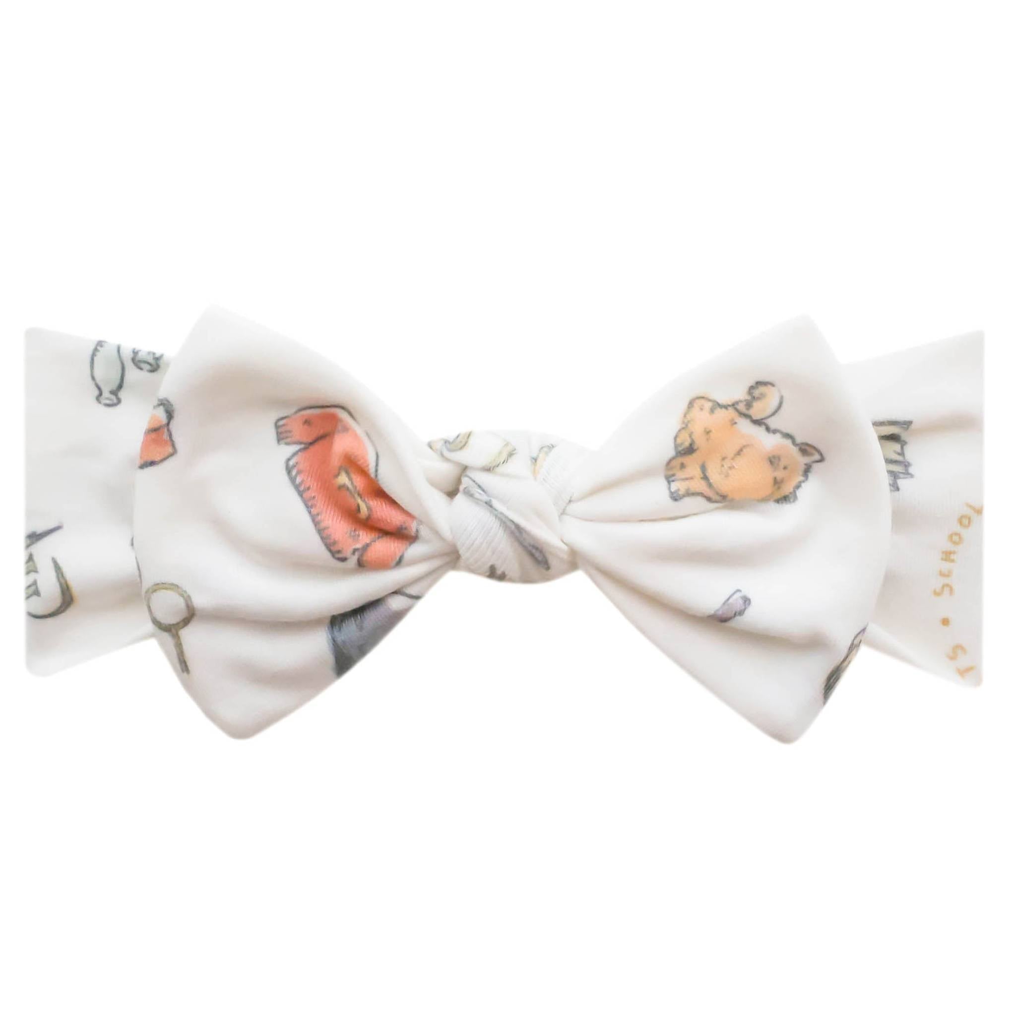 Knit Headband Bow - Wizarding World