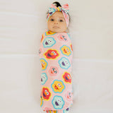 Knit Swaddle Blanket - Abby and Pals