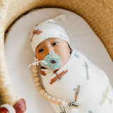 Knit Swaddle Blanket - Ace